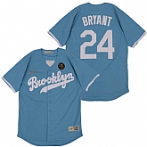 Dodgers 24 Kobe Bryant Light Blue 2020 Nike Cooperstown Collection Jersey,baseball caps,new era cap wholesale,wholesale hats